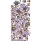 Craft O'Clock Kivágóív Heritage Whispers Flowers & More Extras to Cut Set (18 ív)