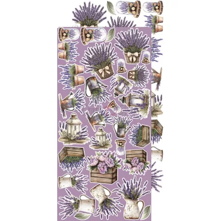 Craft O'Clock Kivágóív Heritage Whispers Flowers & More Extras to Cut Set (18 ív)