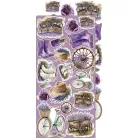 Craft O'Clock Kivágóív Heritage Whispers Flowers & More Extras to Cut Set (18 ív)