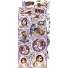 Craft O'Clock Kivágóív Heritage Whispers Flowers & More Extras to Cut Set (18 ív)