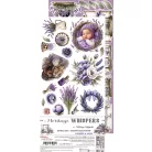 Craft O'Clock Kivágóív Heritage Whispers Flowers & More Extras to Cut Set (18 ív)