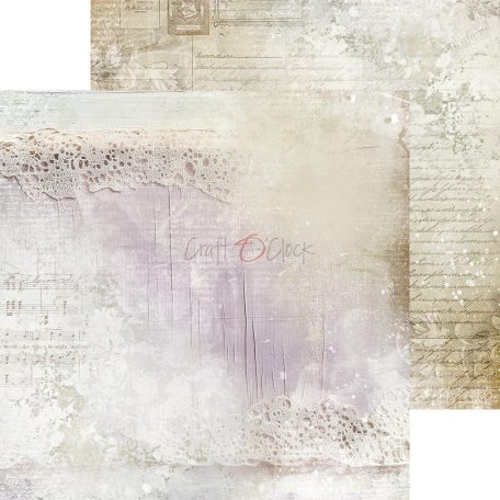 Craft O'Clock Scrapbook papírkészlet 8" (20 cm) Heritage Whispers Basic Paper Set (24 ív)