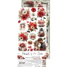 Craft O'Clock Kivágóív Heart of the Sun Flowers & More Extras to Cut Set (18 ív)