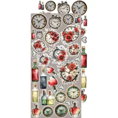   Craft O'Clock Kivágóív Heart of the Sun Something Extras to Cut Set (18 ív)