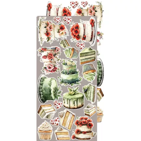 Craft O'Clock Kivágóív Heart of the Sun Something Extras to Cut Set (18 ív)