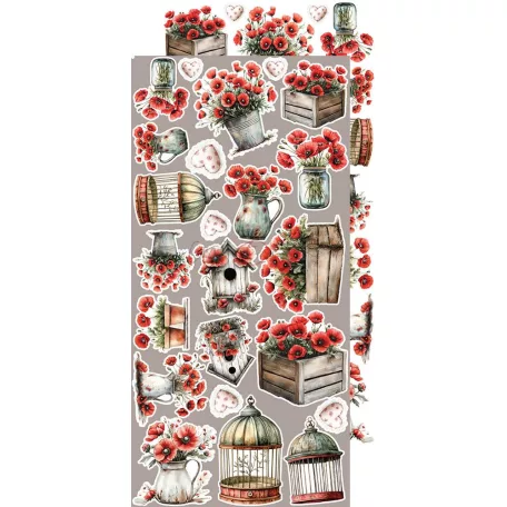 Craft O'Clock Kivágóív Heart of the Sun Something Extras to Cut Set (18 ív)