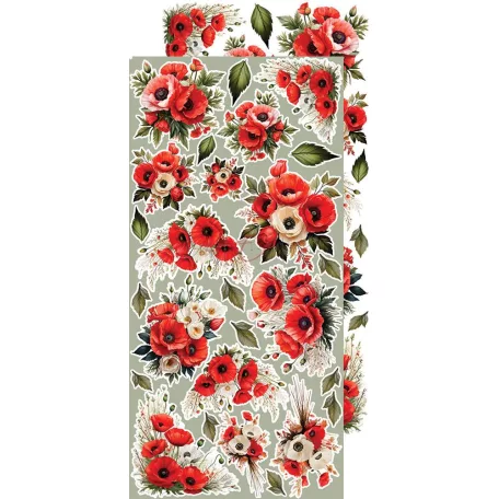 Craft O'Clock Kivágóív Heart of the Sun Mix Extras to Cut Set (18 ív)