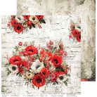 Craft O'Clock Scrapbook papírkészlet 12" (30 cm) Heart of the Sun Paper Collection Set (6 ív)