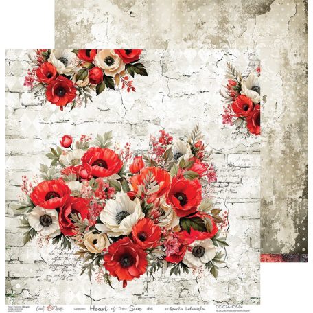 Craft O'Clock Scrapbook papírkészlet 12" (30 cm) Heart of the Sun Paper Collection Set (6 ív)