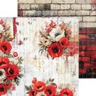 Craft O'Clock Scrapbook papírkészlet 8" (20 cm) Heart of the Sun Mix Paper Set (24 ív)