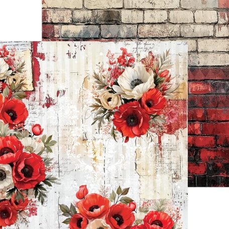 Craft O'Clock Scrapbook papírkészlet 8" (20 cm) Heart of the Sun Mix Paper Set (24 ív)