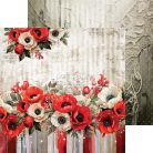 Craft O'Clock Scrapbook papírkészlet 8" (20 cm) Heart of the Sun Mix Paper Set (24 ív)