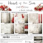 Craft O'Clock Scrapbook papírkészlet 8" (20 cm) Heart of the Sun Basic Paper Set (24 ív)