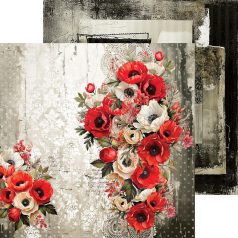   Craft O'Clock Scrapbook papírkészlet 6" (15 cm) Heart of the Sun Paper Collection Set (24 ív)