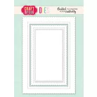 Craft & You Keret Vágósablon Biscuit Photo Frame Set Dies (1 csomag)