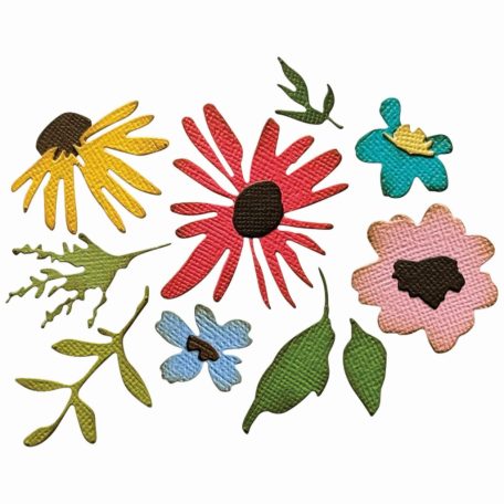 Sizzix Vault Floristry Vágósablon és dombornyomó mappa Tim Holtz Sidekick Side Order(1 csomag)