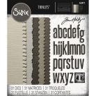 SIZZIX vágósablon  - Vault Edges - Tim Holtz - Thinlits Die Set  (1 csomag)