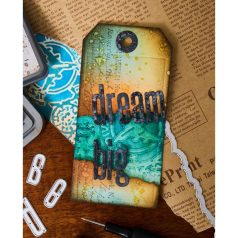   SIZZIX vágósablon  - Vault Edges - Tim Holtz - Thinlits Die Set  (1 csomag)