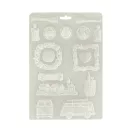Stamperia Silent Sea Öntőforma A4  Soft Mould (1 db)