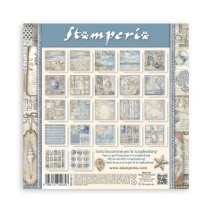   Stamperia Silent Sea Papírkészlet 8" (20 cm) Single Face Maxi Paper Pack (22 ív)