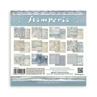   Stamperia Silent Sea Papírkészlet 12" (30 cm)  Maxi Background (10 ív)