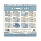 Stamperia Silent Sea Papírkészlet 8" (20 cm)  Backgrounds (10 ív)