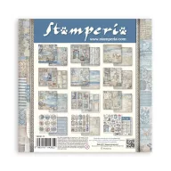   Stamperia Silent Sea Papírkészlet 8" (20 cm)  Paper Pack (10 ív)