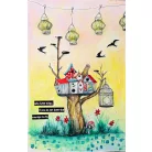 Art by Marlene Lovely Textures Szilikonbélyegző ABM Clear Stamp 1 csomag