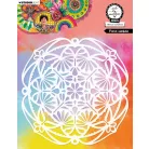 Art by Marlene Floral Mandala Stencil 8" (20 cm)  ABM Mask (1 db)