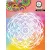 Art by Marlene Floral Mandala Stencil 8" (20 cm)  ABM Mask (1 db)