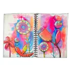 Art by Marlene Hexagon Style Stencil 8" (20 cm)  ABM Mask (1 db)