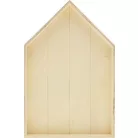 Stafil  Fa ház 38x25cm  Fa dekoráció (1 db)