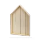 Stafil  Fa ház 38x25cm  Fa dekoráció (1 db)