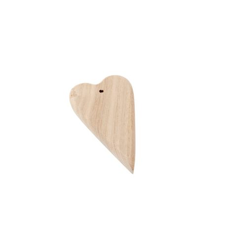Stafil  Fa szív 12x7cm  Fa dekoráció (1 db)