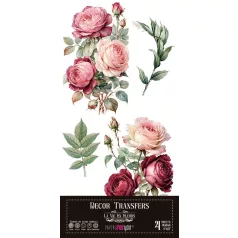   Papers For You Rosé Transzfer fólia Decor Transfers 6"X12" (15x30cm) 4 ív