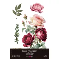   Papers For You Rosé Transzfer fólia Decor Transfers 8"X12" (20x30cm) 3 ív