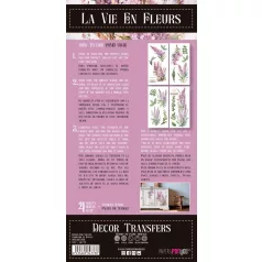   Papers For You Lilacs Transzfer fólia Decor Transfers 6"X12" (15x30cm) 4 ív