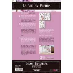   Papers For You Lilacs Transzfer fólia Decor Transfers 8"X12" (20x30cm) 3 ív