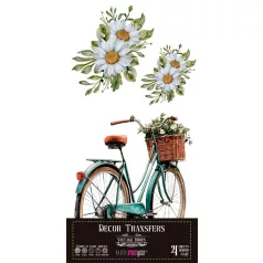   Papers For You Bikes Transzfer fólia Decor Transfers 6"X12" (15x30cm) 4 ív