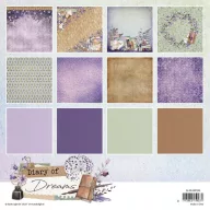   Studio Light Diary of Dreams Papírkészlet Design Paper Pad 8" (20 cm) 36 lap