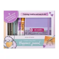   Talens Kreatív napló szett - Happiness Journal Set (1 csomag)