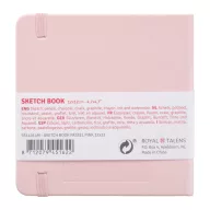   Talens Art Creation Rajz- és Vázlatfüzet 12x12 cm Pink / Sketch Book (80 lap)