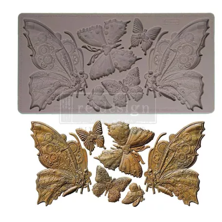 Redesign with Prima Steamflight Symphony Öntőforma 5″X10″ Décor Mould (1 db)