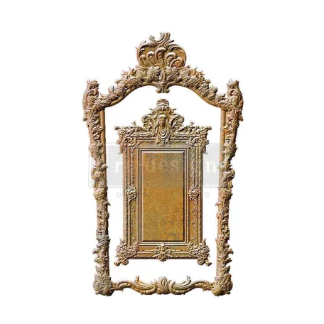 Redesign with Prima Vintage Reflection Öntőforma 5″X8″ Décor Mould (1 db)