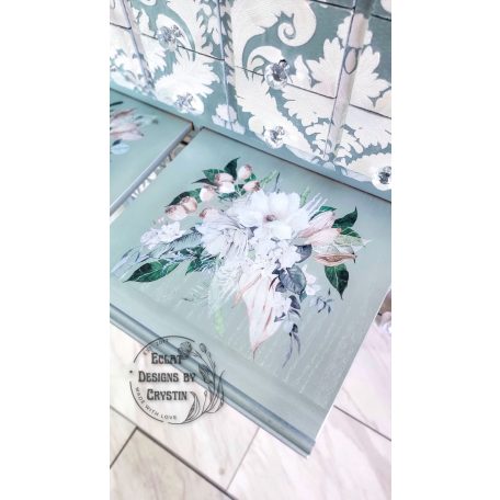 Hokus Pokus Foliaceous Transzfer fólia 35"X24" (89x58cm) Decor Transfers (3 ív)