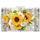 Hokus Pokus Sunshine Decoupage papír  Decor Weave Decoupage (1 ív)