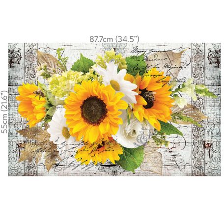 Hokus Pokus Sunshine Decoupage papír  Decor Weave Decoupage (1 ív)