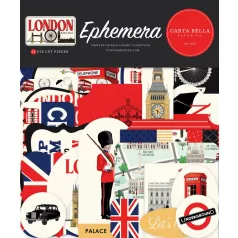 Carta Bella London Kivágatok Ephemera (1 csomag)