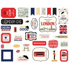 Carta Bella London Kivágatok Ephemera (1 csomag)