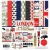 Carta Bella London Scrapbook papírkészlet 12" (30 cm) Collection Kit (1 csomag)